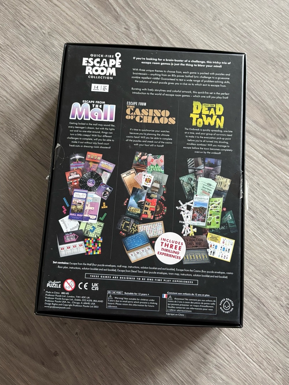 Quick-Fire Escape Room Collection Game - Picture 3 of 3